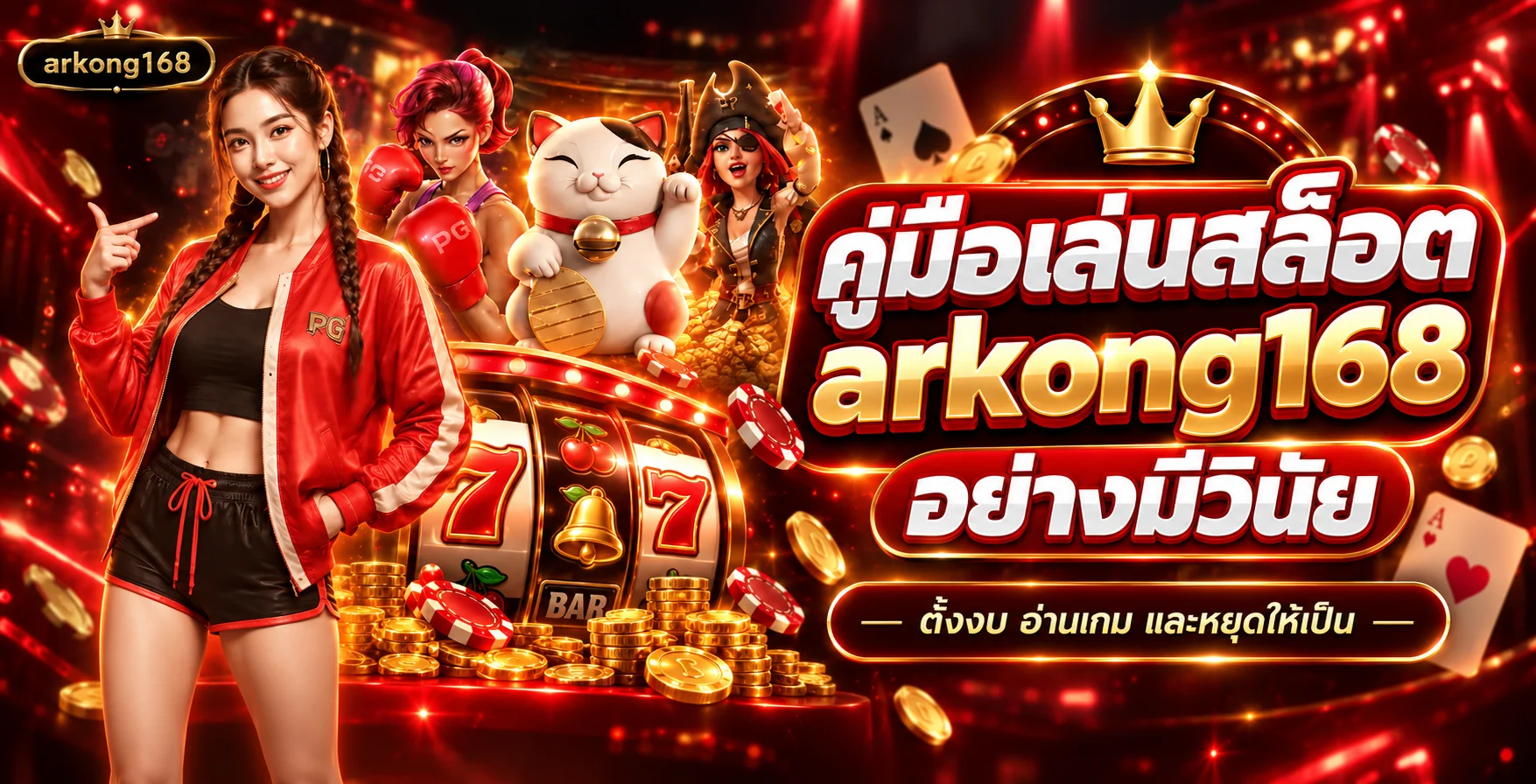 arkong168 คู่มือเล่นสล็อตอย่างมีวินัยและตั้งงบ